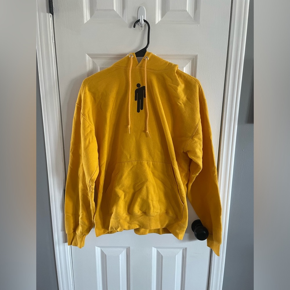 Yellow Billie Eilish Blohsh Hoodie